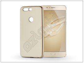 Jelly Flash Mat - Huawei Honor 8 szilikon hátlap - arany