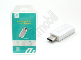 Type-C - USB 3.0 adapter - Devia Itec - silver