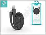   USB - USB Type-C adat- és töltőkábel 80 cm-es vezetékkel - Devia Ring Y1 USB Type-C 2.4 Cable - black